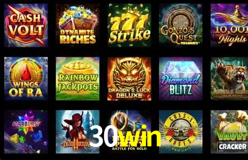 Tabela RTP dos jogos de cassino da 30win